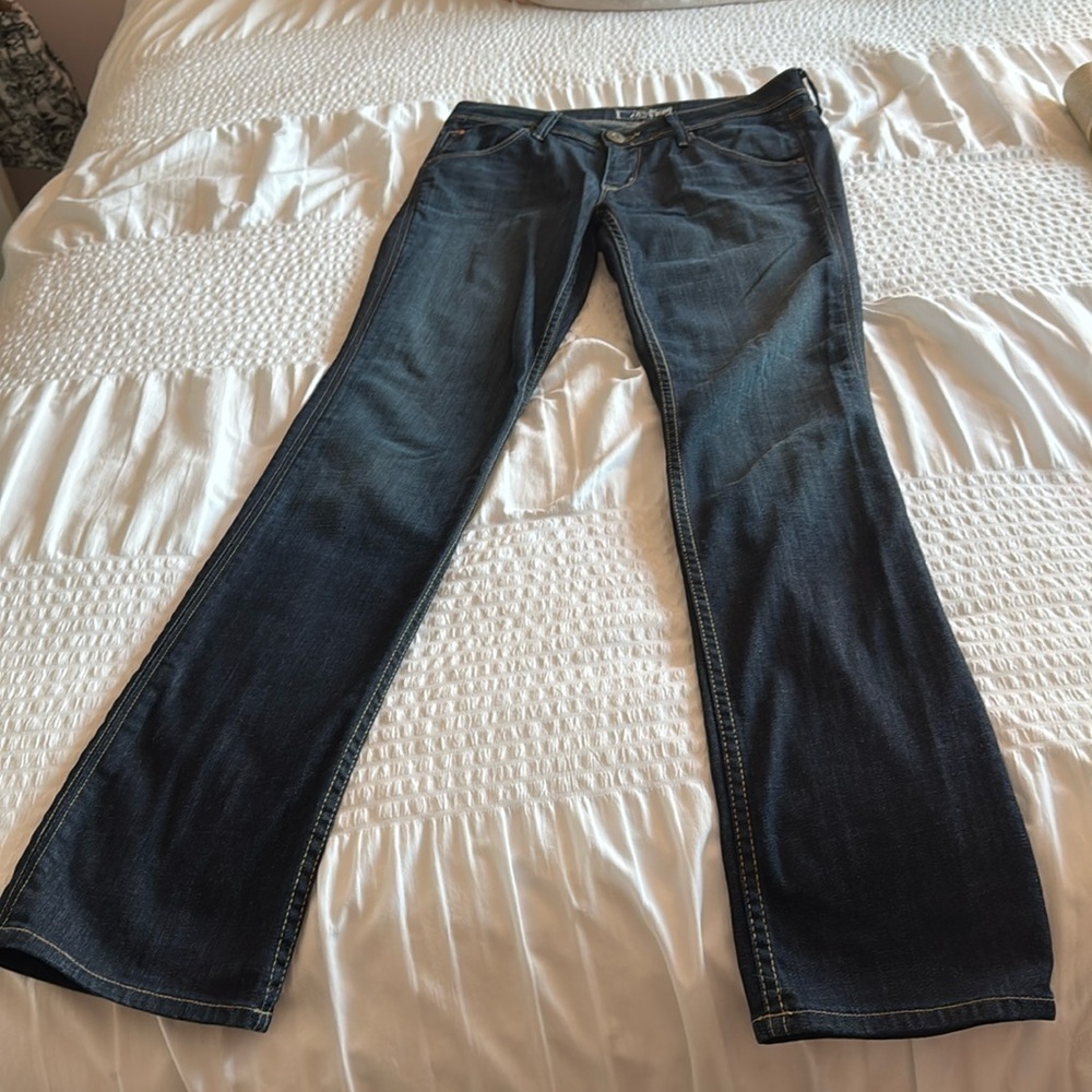 Hudson jeans straight leg medium wash size 28 - Picture 2 of 15
